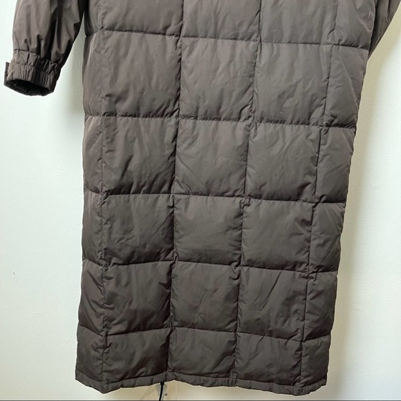 NWT Woolrich Chocolate Duck Down 4510 Coyote Fur Coat Size Medium - Picture 8 of 11